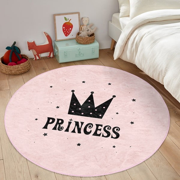 Roosa laste vaip ø 120 cm Comfort - Mila Home-image-4