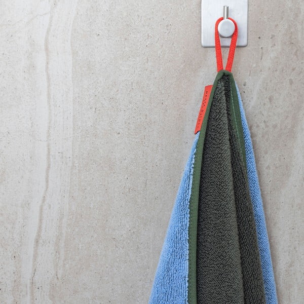 Tumerohelised/sinised orgaanilisest puuvillast froteerätikud 2tk komplektis 40x55 cm Soft - Mette Ditmer Denmark-image-2