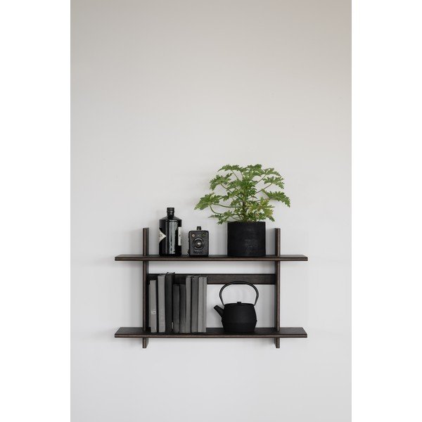 Topeltriiul tammepuust tumeda naturaalse värviga 75 cm Westlock - Rowico-image-1