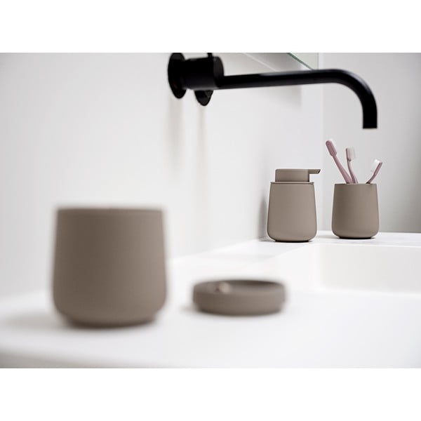 Pruun keraamiline seebidosaator 250 ml Nova One - Zone-image-1