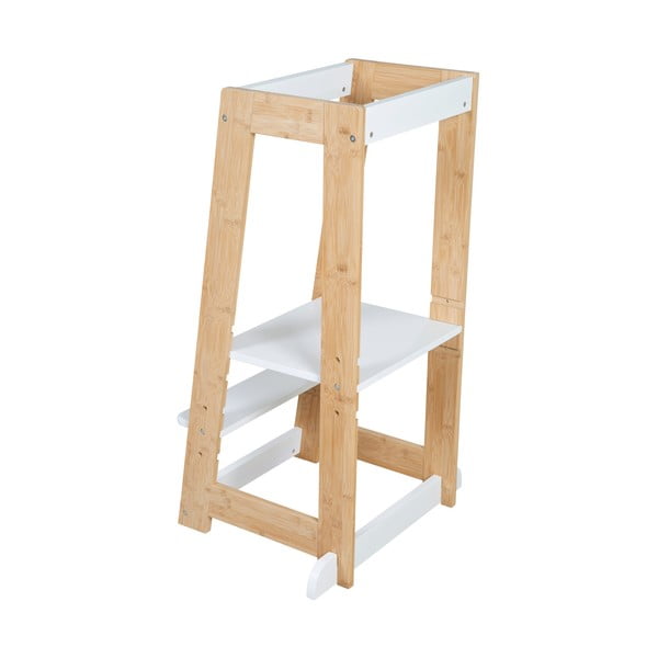 Valge bambusest õppetorn - Roba-image-3