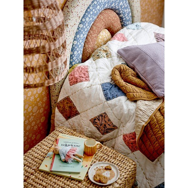 Pruun puuvillane beebitekk 80x100 cm Baille - Bloomingville Mini-image-4