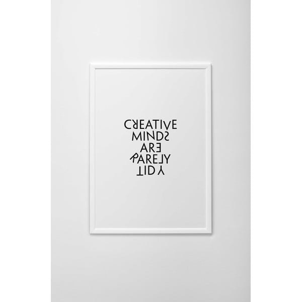 Autorský plakát Creative Minds, vel. A4