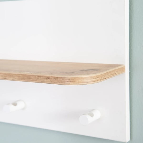 Tammepuust riidenagi lastele valge-puiduvärvi Ava - Roba-image-3