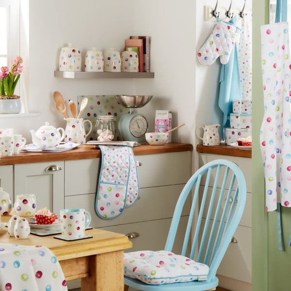 Puuvillane eesriie koos keha lipsuga Spotty Dotty - Cooksmart ®-image-2