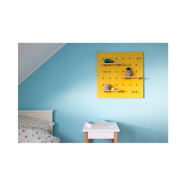 Modrý nástěnný organizér Ragaba TRIVENTI, 60 x 60 cm-image-1