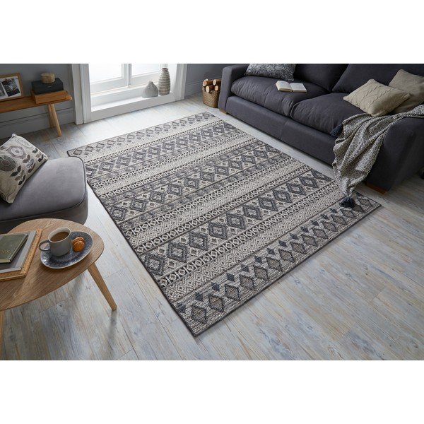 Hall ja kreemjas vaip , 160 x 230 cm Herne - Flair Rugs-image-4