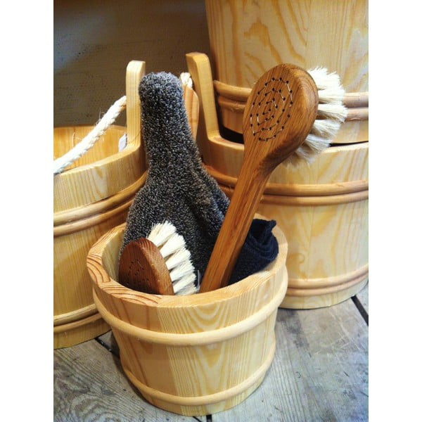 Přírodní štětka na holení ze štětin jezevce Iris Hantverk-image-3