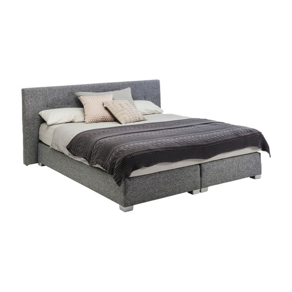 Šedá postel s matrací Bonell Kare Design 5Star Lux, 180 x 200 cm