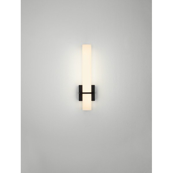 Valge/mattmust terasest LED-seinavalgusti Luca - Nova Luce-image-2
