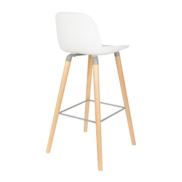 2 valge baaritooli komplekt, istme kõrgus 75 cm Albert Kuip - Zuiver-image-2