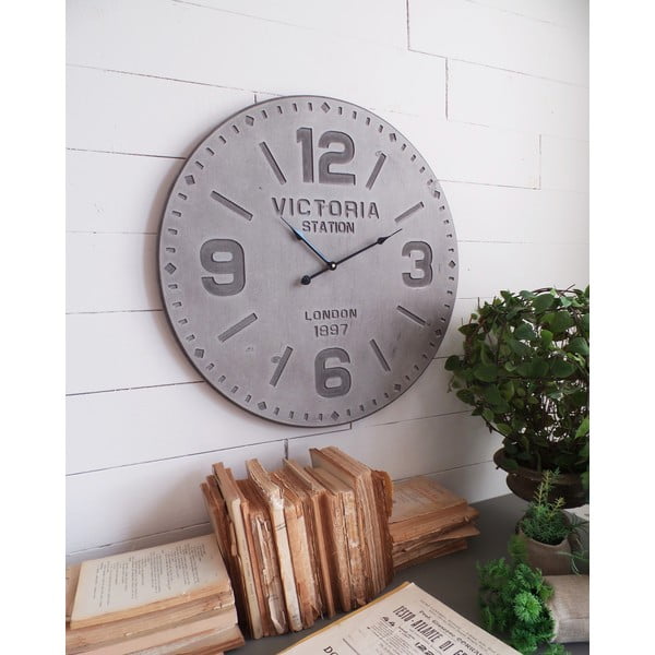 Nástěnné hodiny Victoria Station, 60 cm