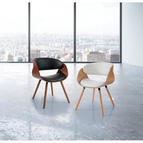 Must-tumepruun kunstnahast söögitool Visby Evo - Tomasucci-image-4