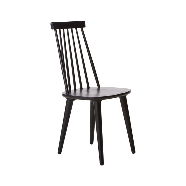 Mustad baaritoolid kahes komplektis, valmistatud kummipuust (istme kõrgus 45 cm) Jolina - Ellos Home