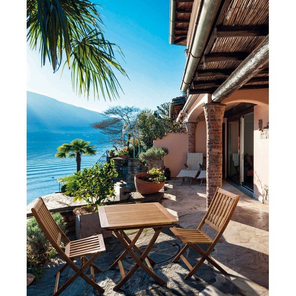 Akaatsiapuidust aialaud 70x70 cm Noemi - Bizzotto-image-2