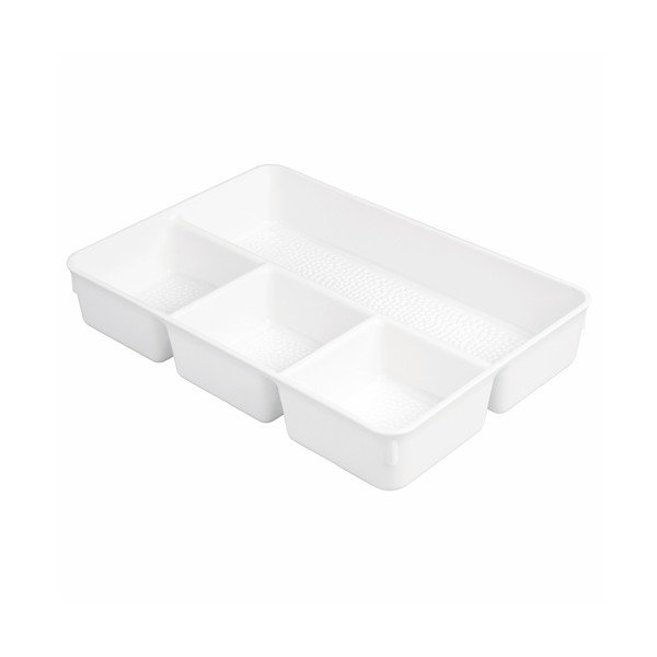 Bílý organizér InterDesign Rain Plus, délka 34 cm-image-2