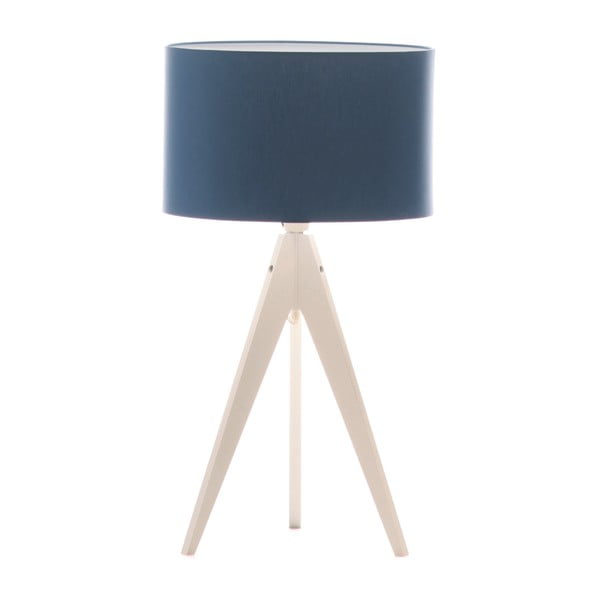 Stolní lampa Artist Dark Blue/White, 40x33 cm