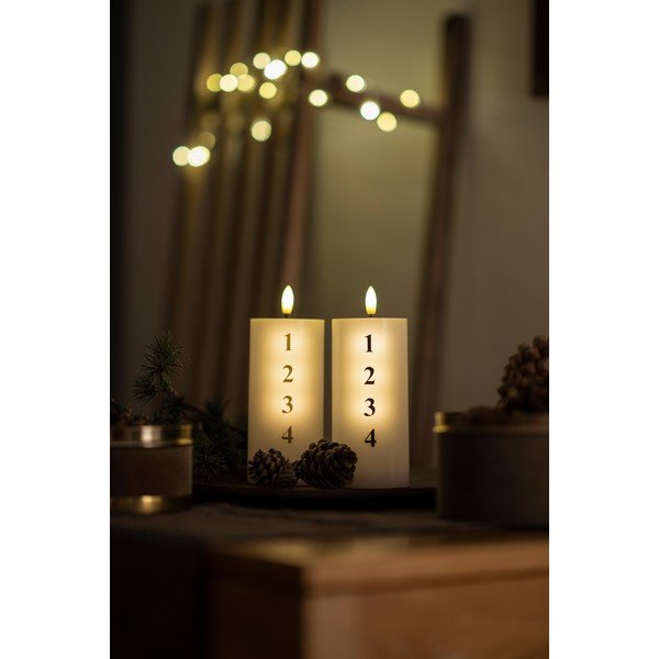 LED-taskulamp küünal (kõrgus 15 cm) Sille Advent - Sirius-image-1