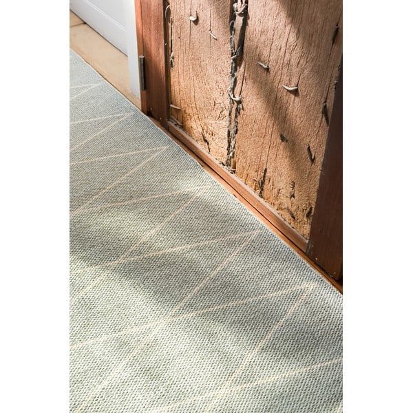 Heleroheline sise/välisvaip 70x160 cm Max Sage – Pappelina-image-1