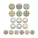 Portselantaldrikud 18tk Medicea - Brandani 