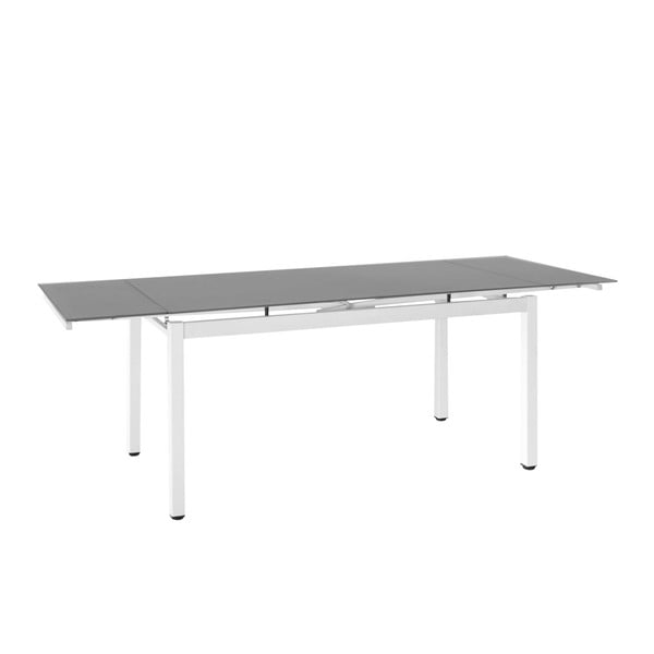 Rozkládací jídelní stůl Tecno, 150-220 cm, šedý