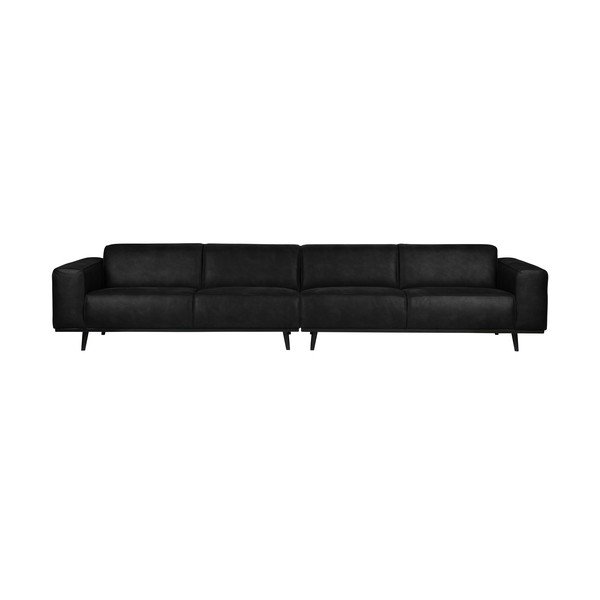 Must diivan mokkakangas imitatsiooniga , 372 cm Statement - BePureHome