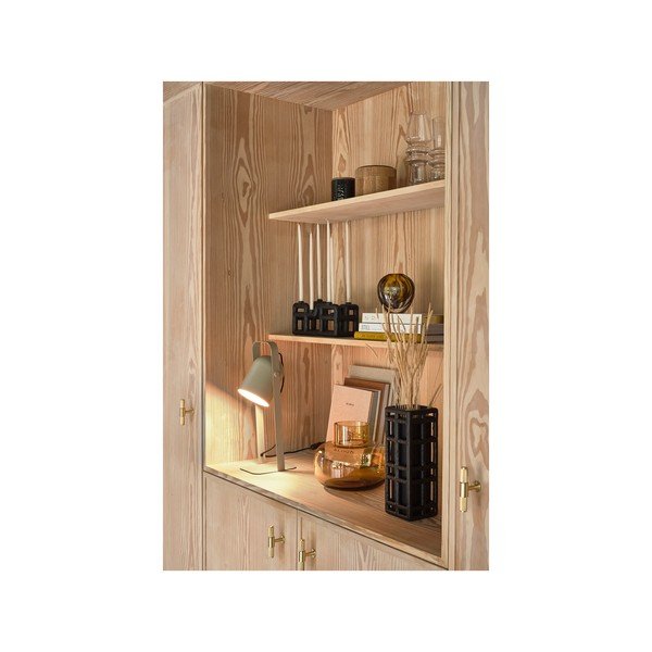 Must käsitsi valmistatud polüresiinist vaas (kõrgus 30 cm) Lyst - Villa Collection-image-4