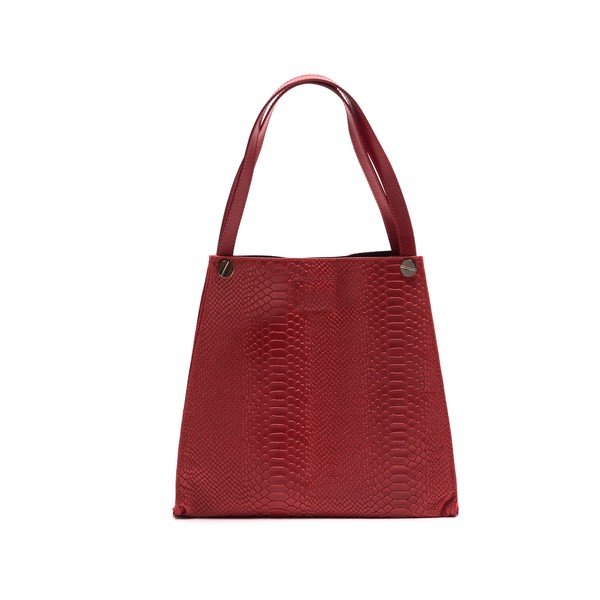 Kožená kabelka Anna Luchini 8038 Rosso-image-1