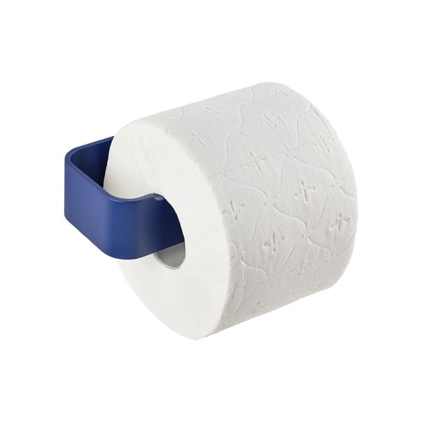 Sinine seinale kinnitatav metallist WC-paberi hoidja Ume - Zone