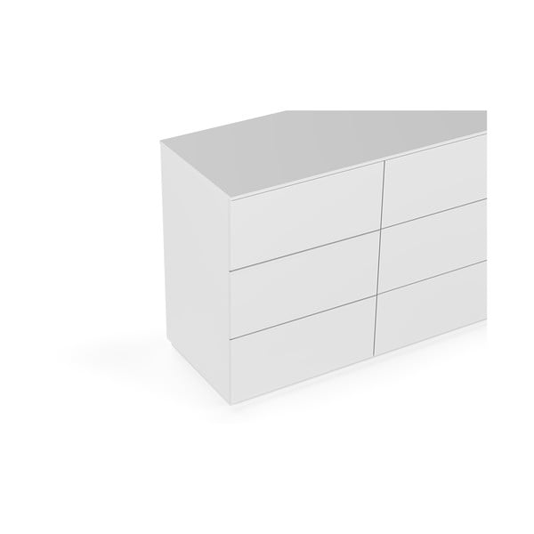 Valge madal kapp 120x84 cm Join - TemaHome-image-4