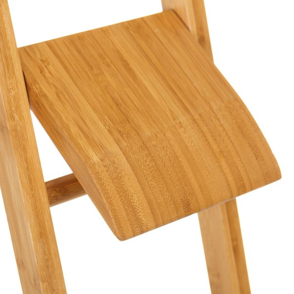 Bambusest tualettpaberi hoidja koos harjaga - Casa Selección-image-1