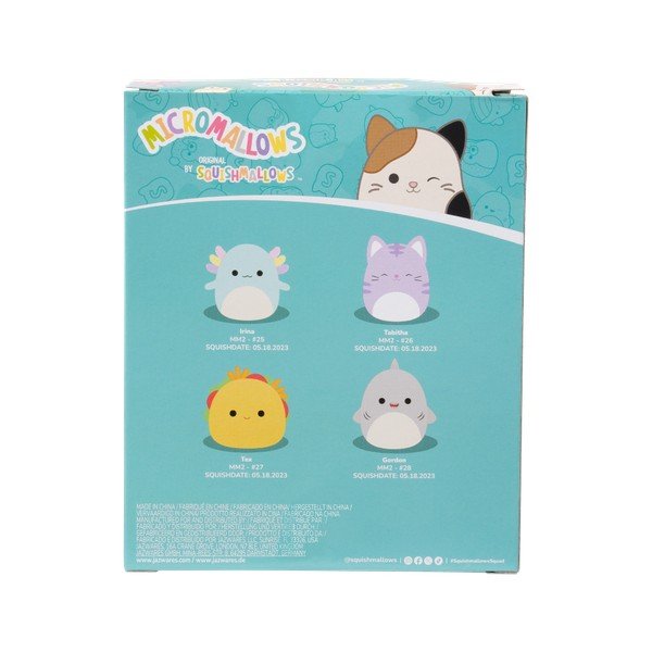 Plüüsist mänguasjad 4tk komplektis Micromallows 4Pack - SQUISHMALLOWS-image-4
