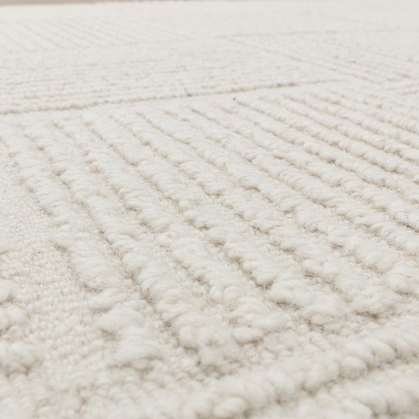 Kreem käsitsi kootud villane vaip 120x170 cm Zennith Grid - Asiatic Carpets-image-3