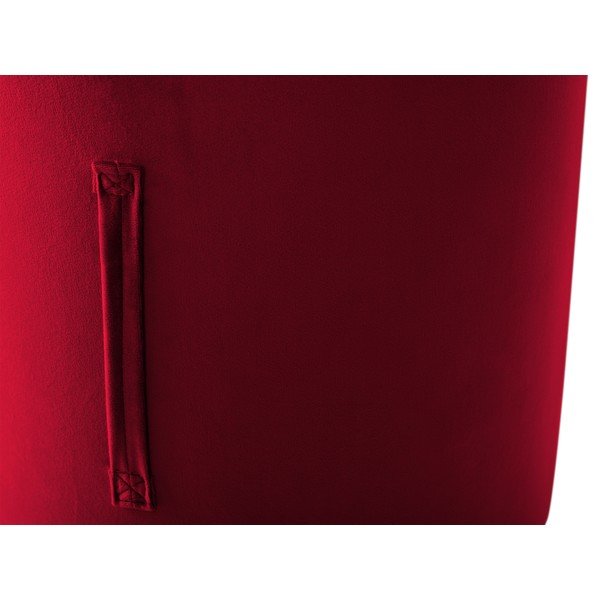 Punane pouf , ⌀ 40 cm Fiore - Mazzini Sofas-image-3