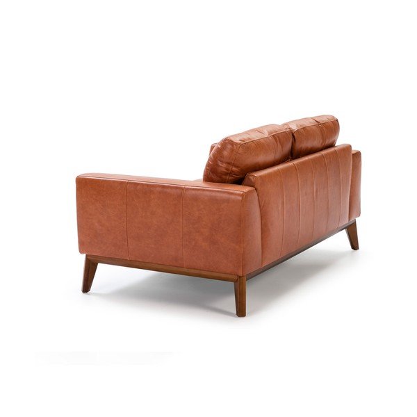 Nahast diivan , 159 cm Cognac - Ángel Cerdá-image-4