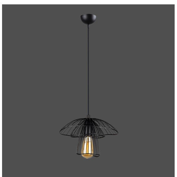 Must rippvalgusti , kõrgus 117 cm Root - Squid Lighting-image-1