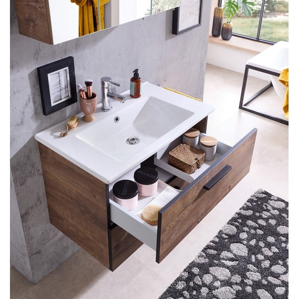 Pruun tammespooniga seinale ilma valamuta üksus  71x51 cm Quickset 374 – Pelipal-image-3