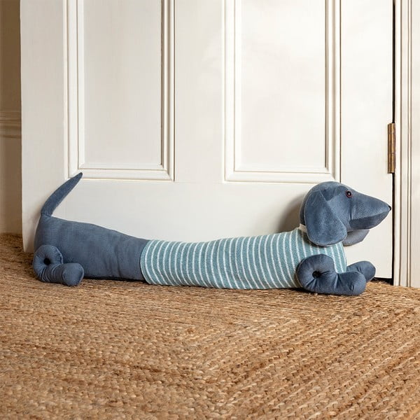 Roheline-hall tuuletõmbetõke 17x76 cm Sausage Dog - Rex London-image-1