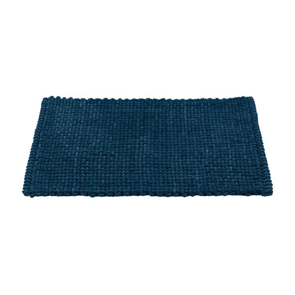 Tumesinine tekstiilist vannitoamatt 50x80 cm Covelo - Wenko-image-2