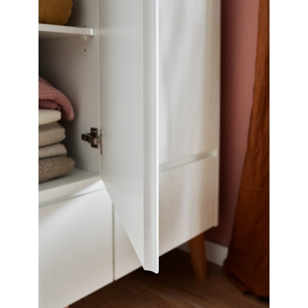 Valge laste raamaturiiul , 120 x 160 cm Swing - Pinio-image-4