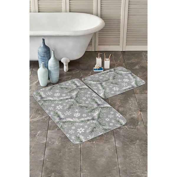 Hallid vannitoamatid 2 tk 60x100 cm komplektis - Mila Home-image-3