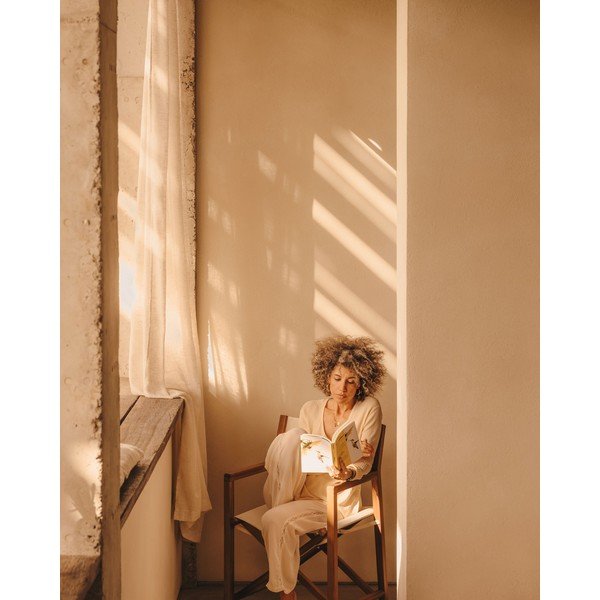 Valged-puiduvärvi puidust aiatoolid 2tk komplektis Thianna - Kave Home-image-2