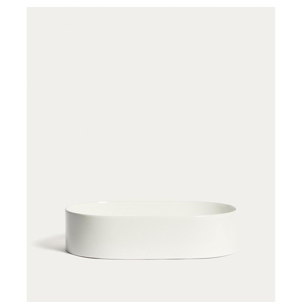 Valge keraamiline kraanikauss 50x31 cm Ovara - Kave Home