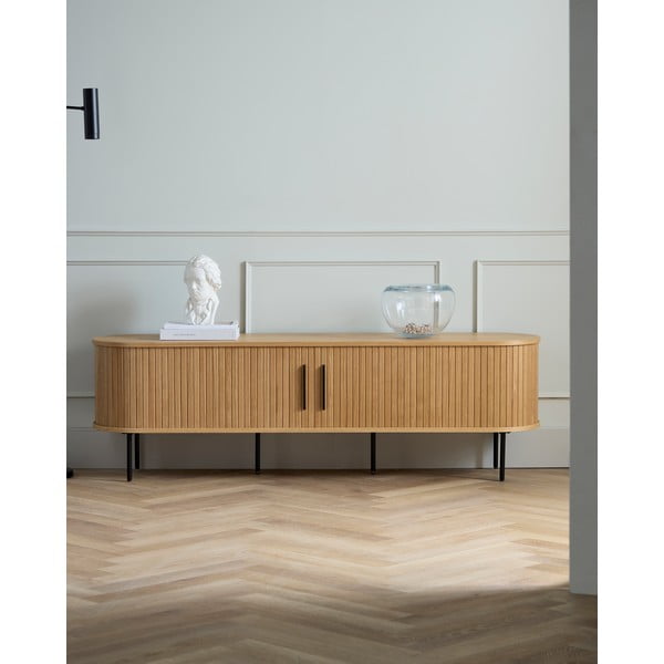 Tammedekooriga telerilaud 56x180 cm Nola - Unique Furniture-image-1