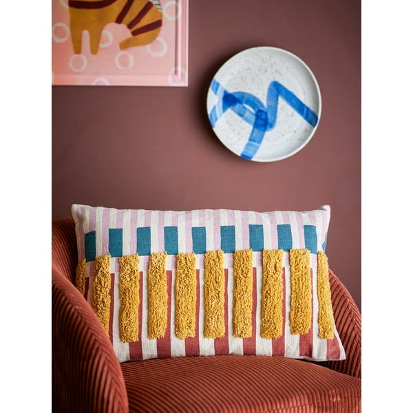 Puuvillane dekoratiivpadi 40x60 cm Lane - Bloomingville-image-1