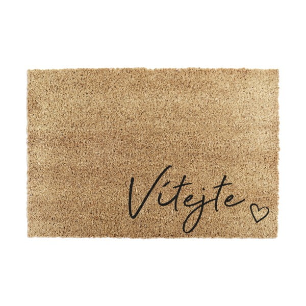 Kookoskiududest matt 40x60cm Vítejte – Artsy Doormats
