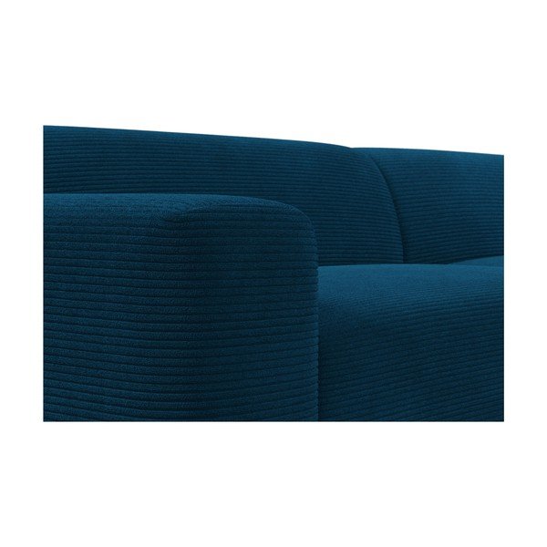 Türkiissinine corduroy nurgadiivan , 260 cm, vasakpoolne nurk Karen - Marie Claire Home-image-1