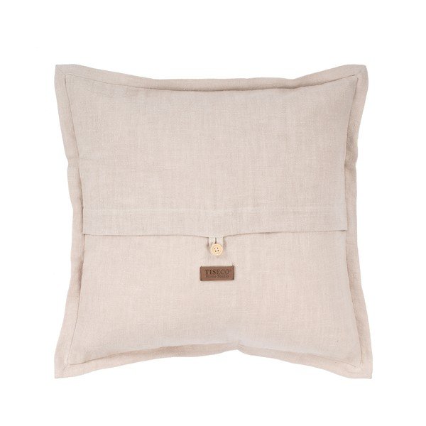 Beež padi linasest riidest , 45 x 45 cm - Tiseco Home Studio-image-1