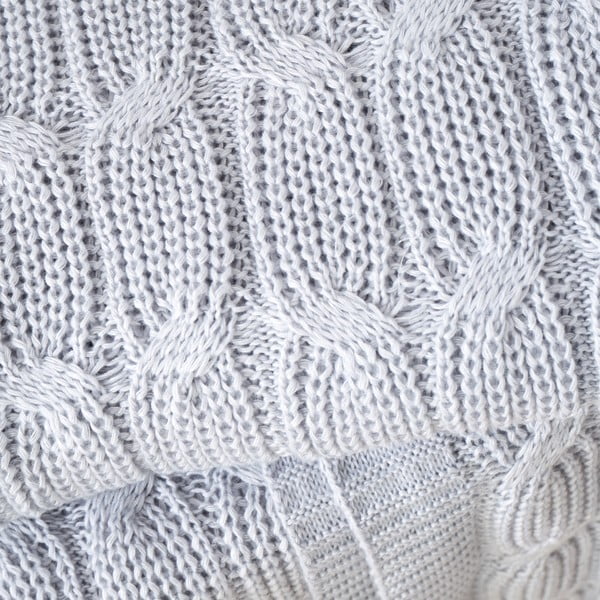 Hall kootud tekk 130x170 cm Chunky Marl Knit - Catherine Lansfield-image-1