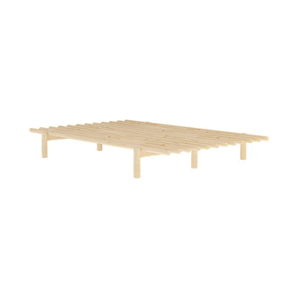 Männipuidust kaheinimesevoodi koos restiga 140x200 cm Pace - Karup Design